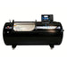 Glossy black RevitalCore Ascent Chamber shown alone with viewing panel, pressure gauge and top touchscreen console