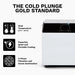 Callout panel listing dual temperature, quiet cooling and ozone sanitization beside the Revive Core .8hp Chiller