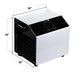 Measured drawing marking 18" width, 18" height and 16" depth of the Revive Plunge Core .8hp Cold Plunge Chiller
