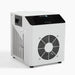 Angled studio shot of the Revive Plunge Nova .3hp WiFi Chiller with carry handle, vented side and fan grille