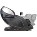 Reclined side profile of the Infinity Palisade Pro 4D Chair overlaid with a ghosted upright position outline