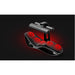 Heat zone render showing the adjustable warmth function across the Vacu Activ Red Couch 360 Red Light Therapy Couch