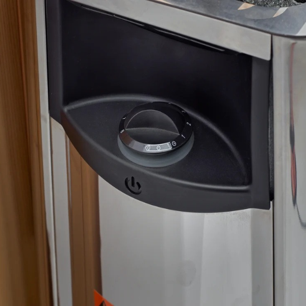 2025 Golden Designs "Toledo" 6 Person Hybrid Sauna (Indoor) Full Spectrum and Harvia Traditional Stove (GDI-8360-01)