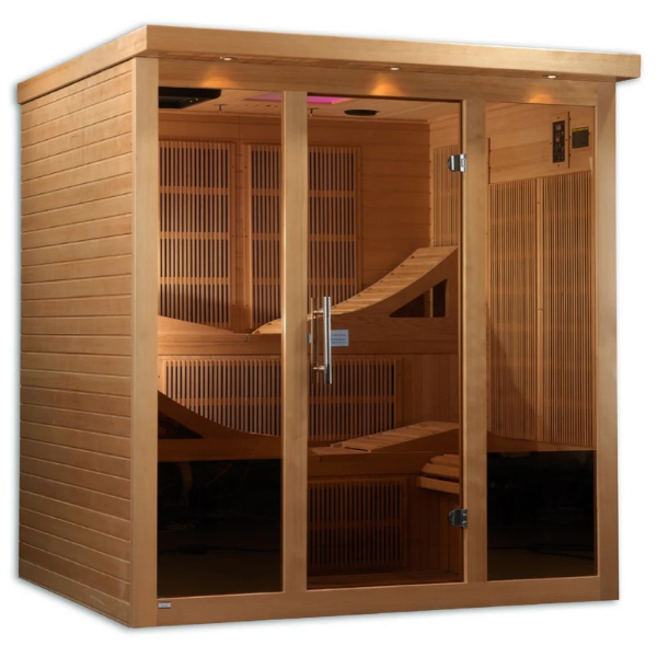 Golden Designs "Monaco" Near Zero EMF Far IR Sauna (GDI-6996-01 Elite)