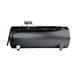 MedEq TimeCapsule Vision C750+ hard-shell hyperbaric chamber, black, rear view