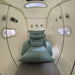 MedEq TimePod Air 1.5 Pro soft-shell hyperbaric chamber: interior with reclining chair