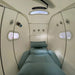 MedEq TimePod Air 1.5 Pro soft-shell hyperbaric chamber: interior with mattress