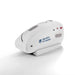 MedEq TimePod Air 1.5 Pro soft-shell hyperbaric chamber, white, angled front view