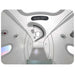 MedEq TimePod Air 1.5 Pro soft-shell hyperbaric chamber: interior view toward window