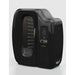 Angled studio shot of the black Tsb360 Cryo Hybrid Cold Therapy Chamber showing curved shell, oval door and control screen