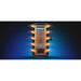 Orange airflow arrows showing the drying cycle of the Tsb360 Cryo Q One Cryotherapy Chamber cabin interior