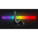 Colour spectrum wave band behind the Vacu Activ Vibrashape Whole Body Vibration Platform showing IR-A to IR-C range