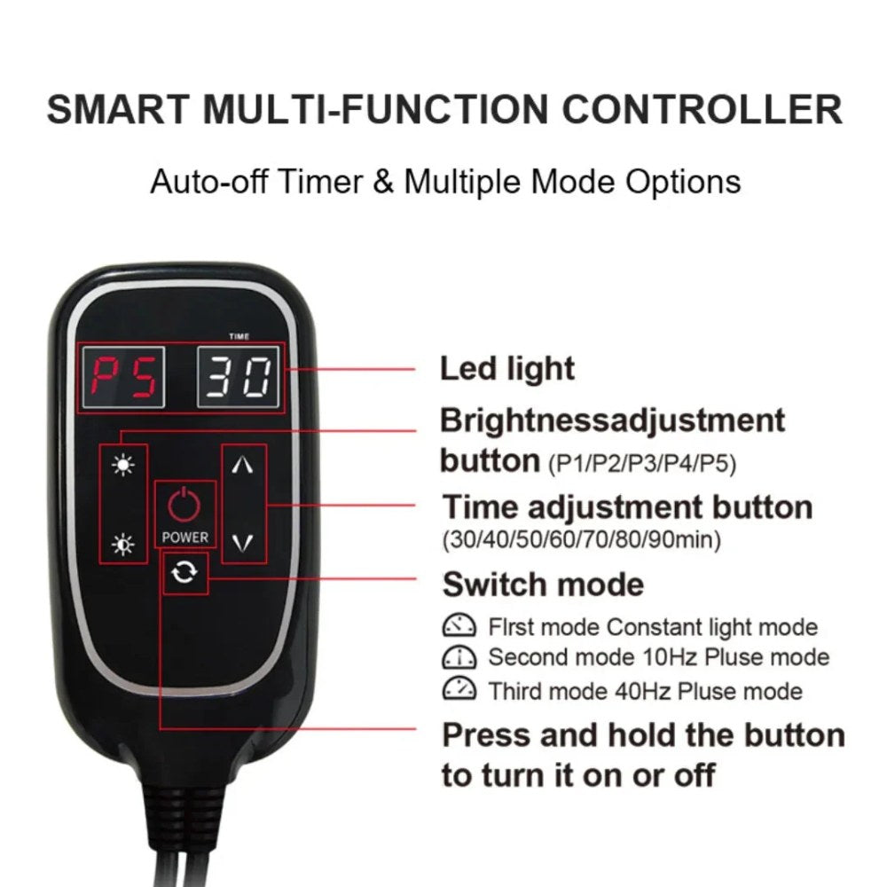 ZAQ Alya smart controller with timer, brightness and pulse modes