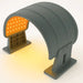 ZAQ IRZA LED light therapy panel in spa treatment room