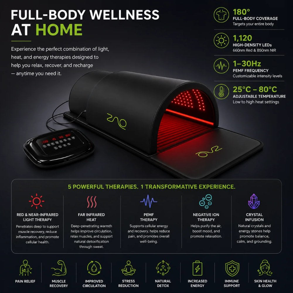 ZAQ ZUNA full-body sauna dome