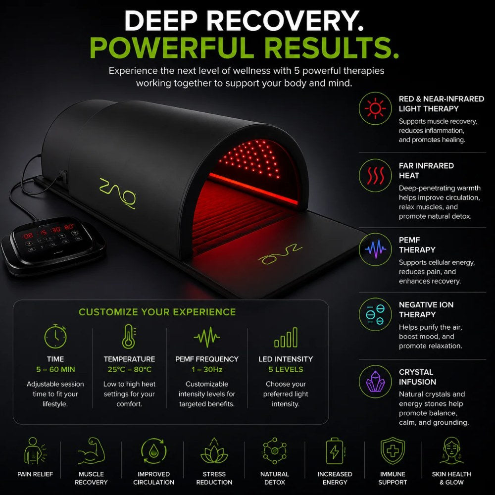ZAQ ZUNA dome for deep recovery