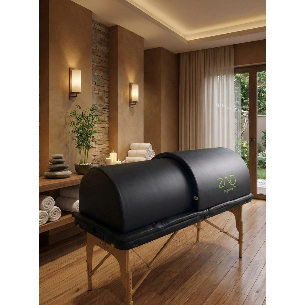 ZAQ ZUNA infrared PEMF sauna dome